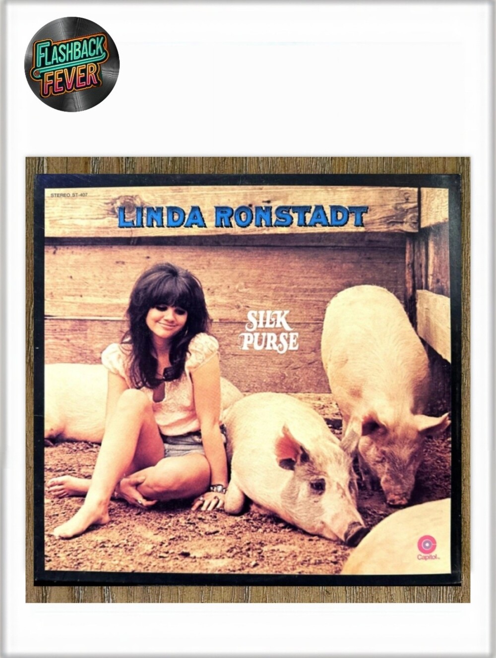 LINDA RONSTADT•Silk Purse•March 1970 US (#ST-407) Los Angeles Pressing